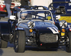 Suzy Dignan at Pembrey race circuit