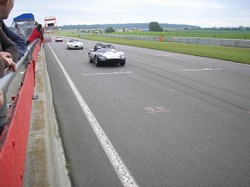 Slipstreaming down the straight